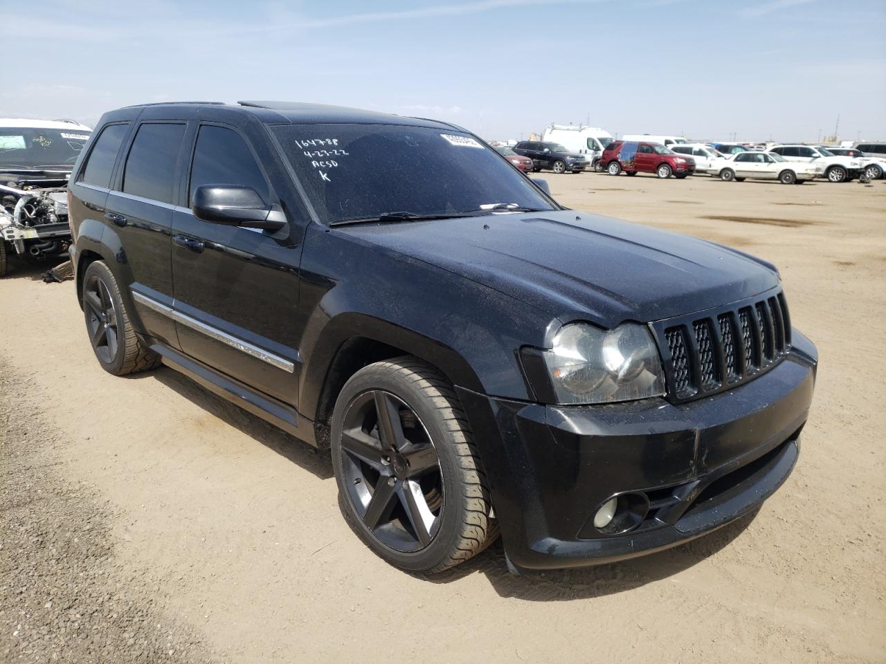 JEEP GRAND CHER 2008 with VIN 1J8HR78358C132318 - Photo from auction