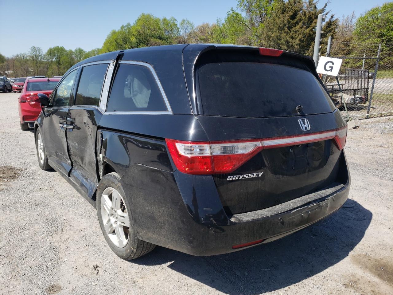 Photo 3 from auction – 2012 HONDA ODYSSEY with VIN 5FNRL5H95CB079895
