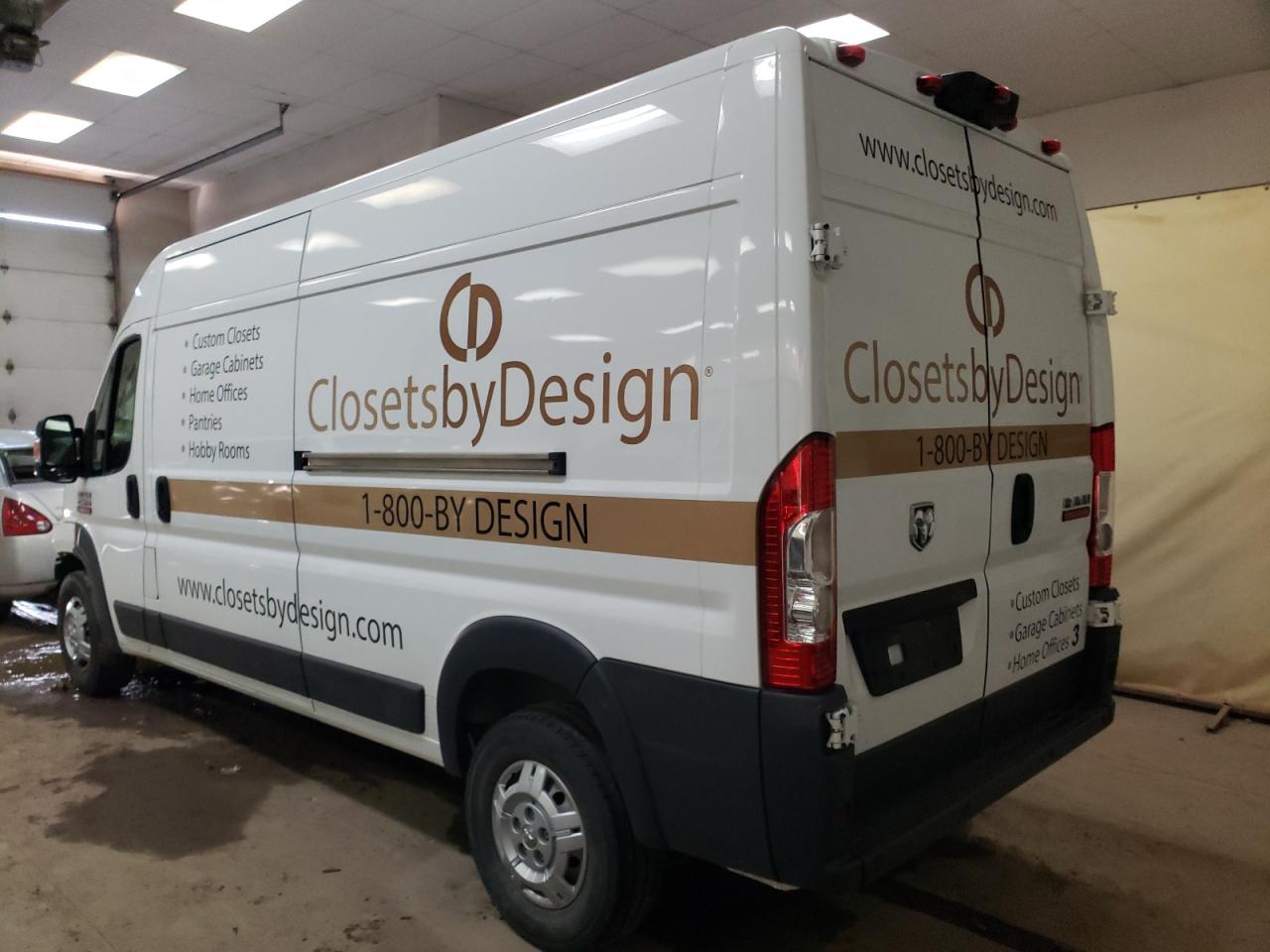 Photo 3 from auction – 2018 RAM PROMASTER with VIN 3C6TRVDG5JE127088