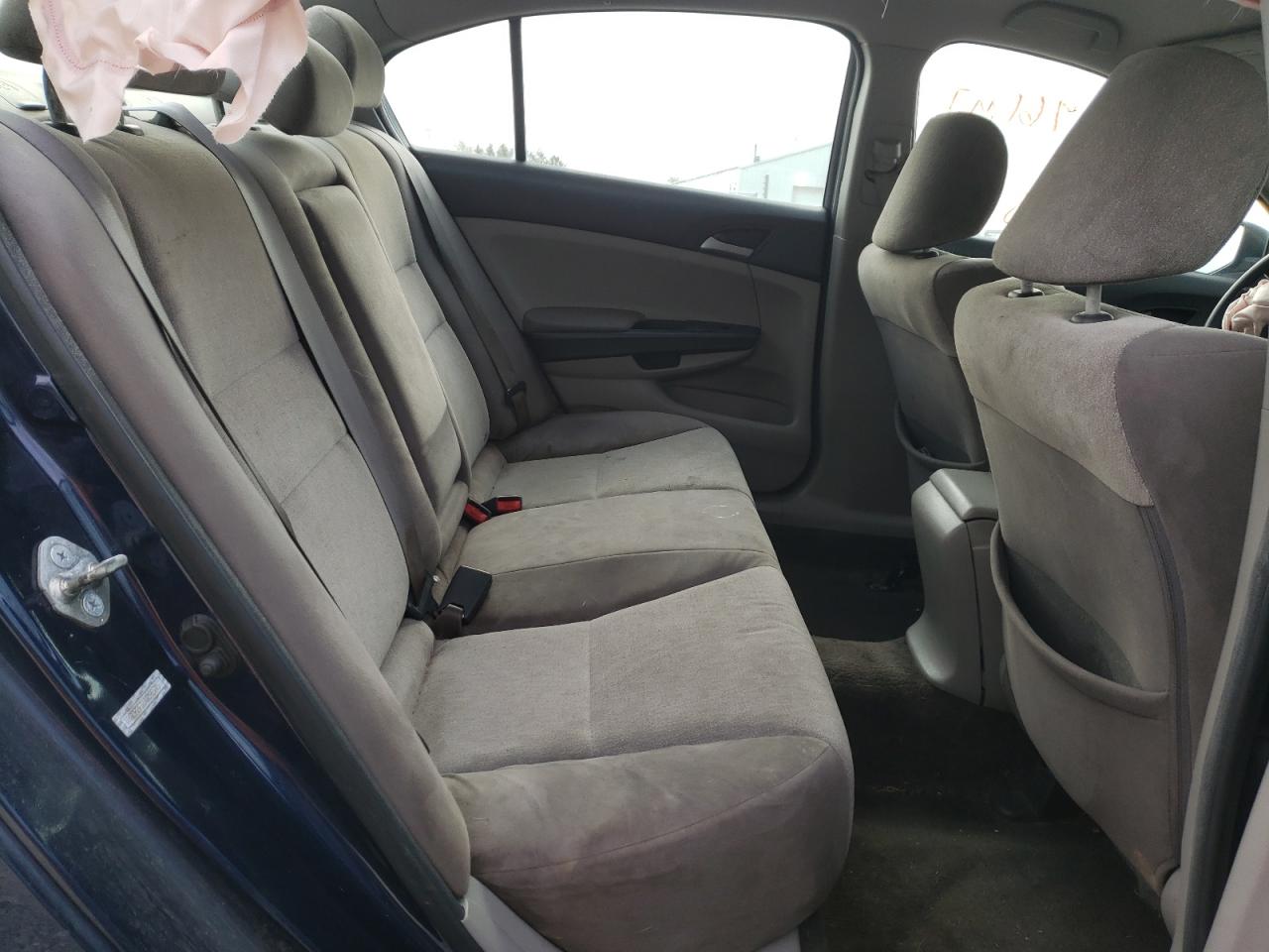 Photo 6 from auction – 2010 HONDA ACCORD LX with VIN 1HGCP2F31AA098345