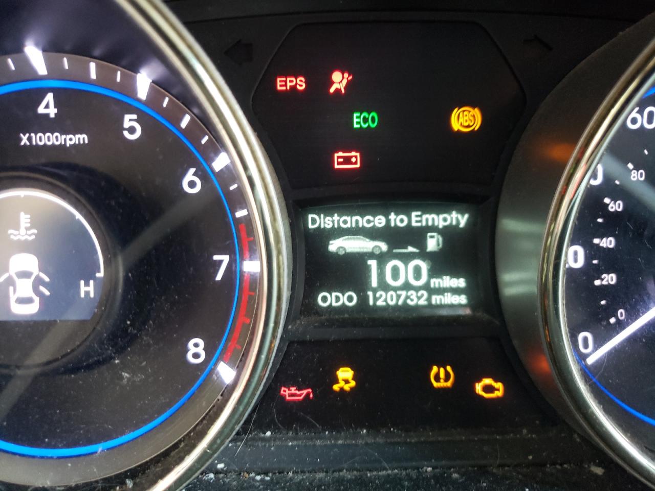 Photo 8 from auction – 2013 HYUNDAI SONATA SE with VIN 5NPEB4ACXDH617799