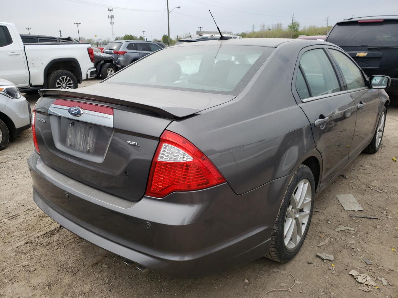Photo 4 from auction – 2012 FORD FUSION SEL with VIN 3FAHP0JA4CR268632