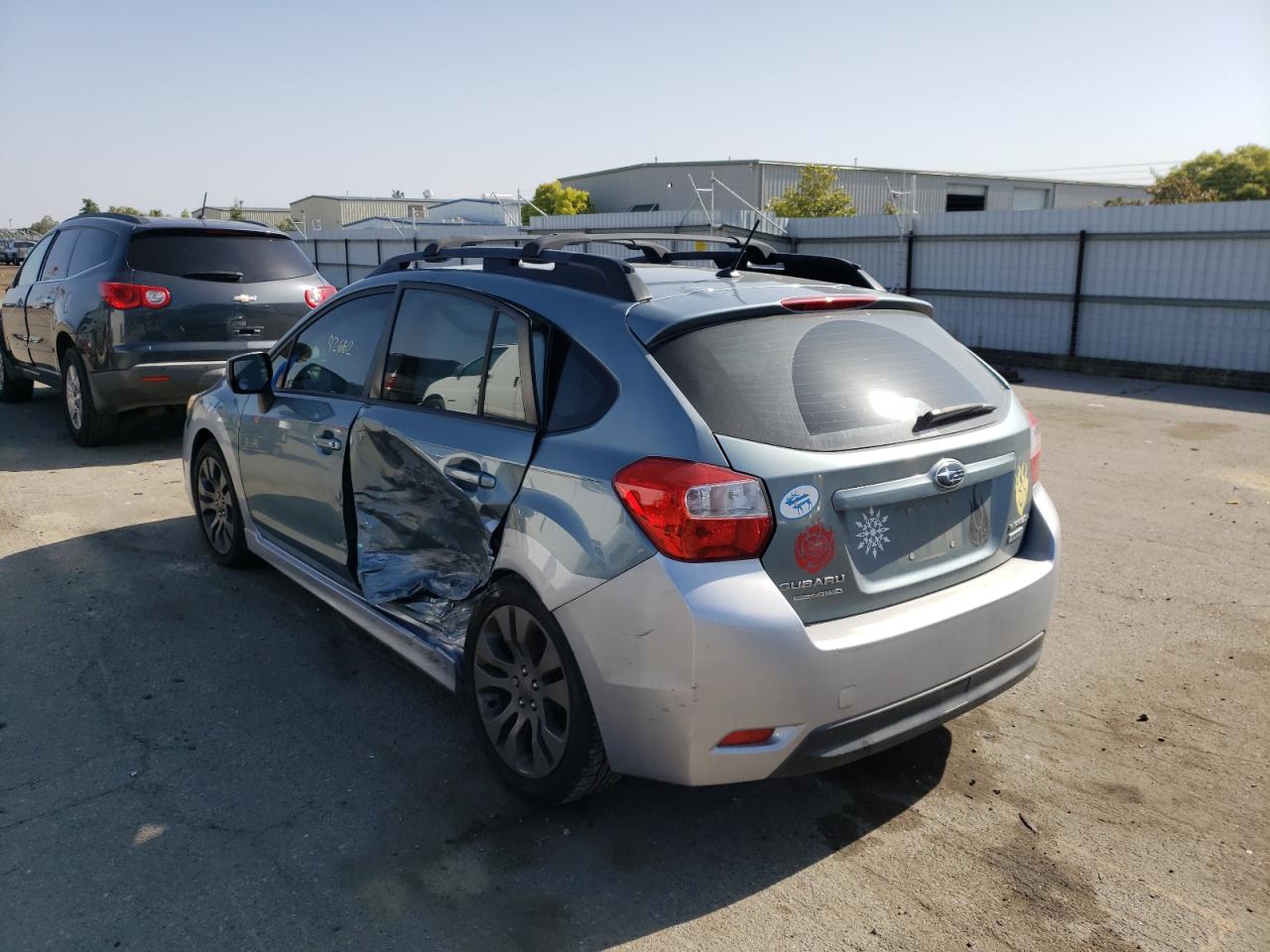 Фото 3 с аукциона – 2012 SUBARU IMPREZA SP с VIN JF1GPAL62CH237908