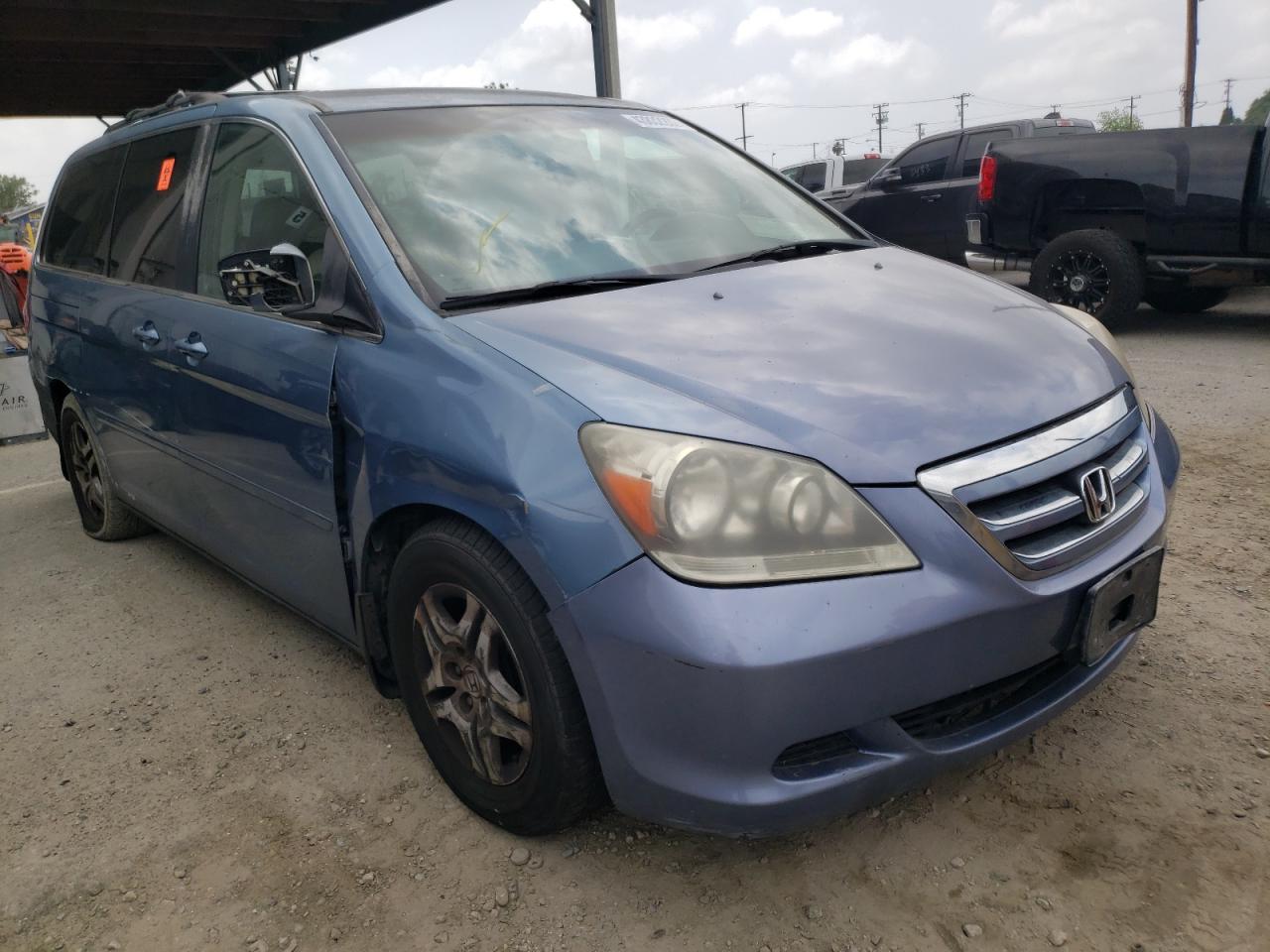 HONDA ODYSSEY EX 2006 with VIN 5FNRL38786B104649 - Photo from auction