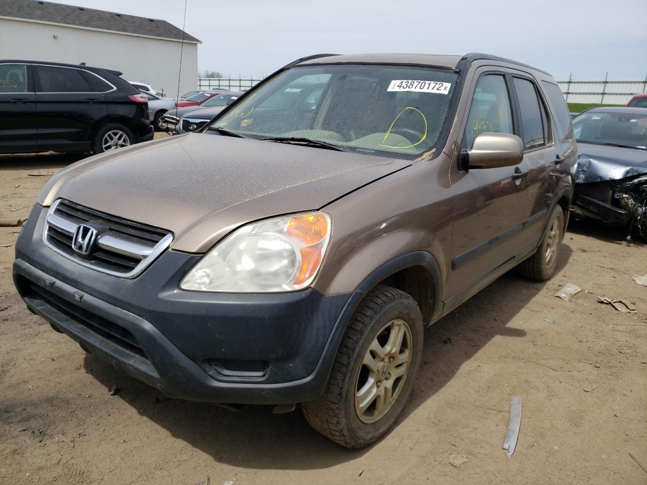 Photo 2 from auction – 2003 HONDA CR-V EX with VIN SHSRD78843U160251