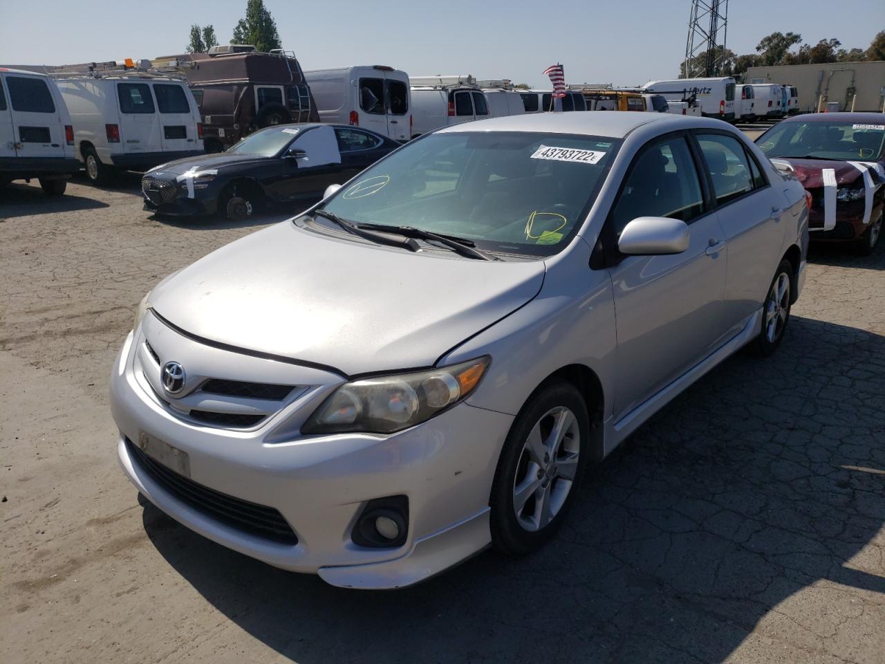 Photo 2 from auction – 2011 TOYOTA COROLLA BA with VIN 2T1BU4EE1BC648707