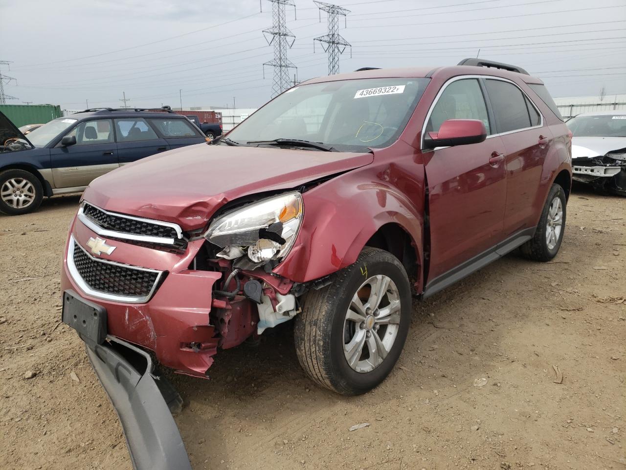 Photo 2 from auction – 2011 CHEVROLET EQUINOX with VIN 2CNALDEC1B6403786