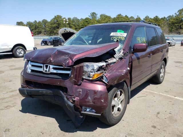Photo 2 from auction – 2008 HONDA PILOT SE with VIN 5FNYF18308B047998