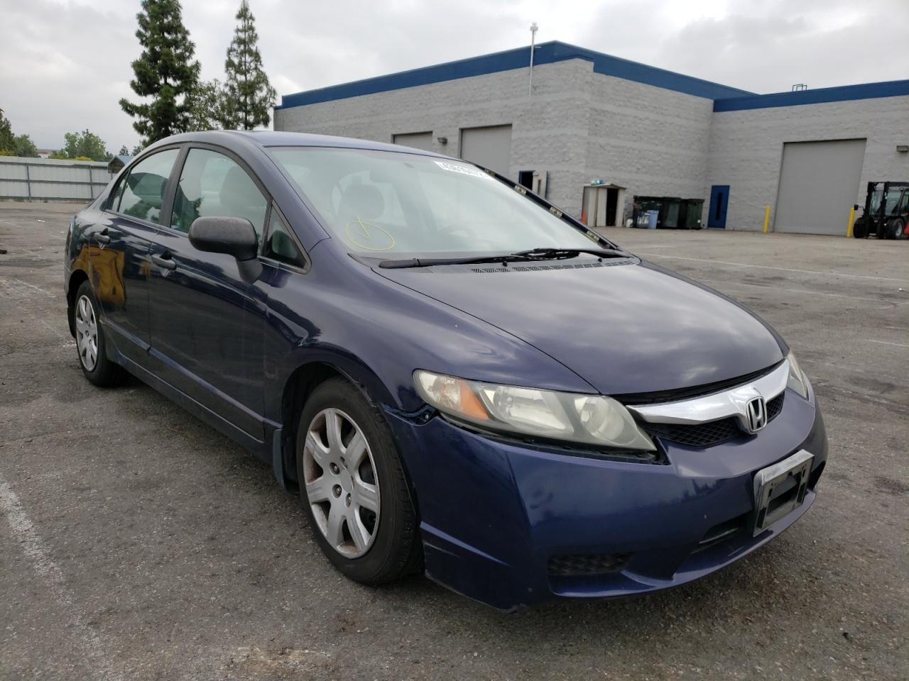 Photo 1 from auction – 2010 HONDA CIVIC VP with VIN 19XFA1F38AE065704