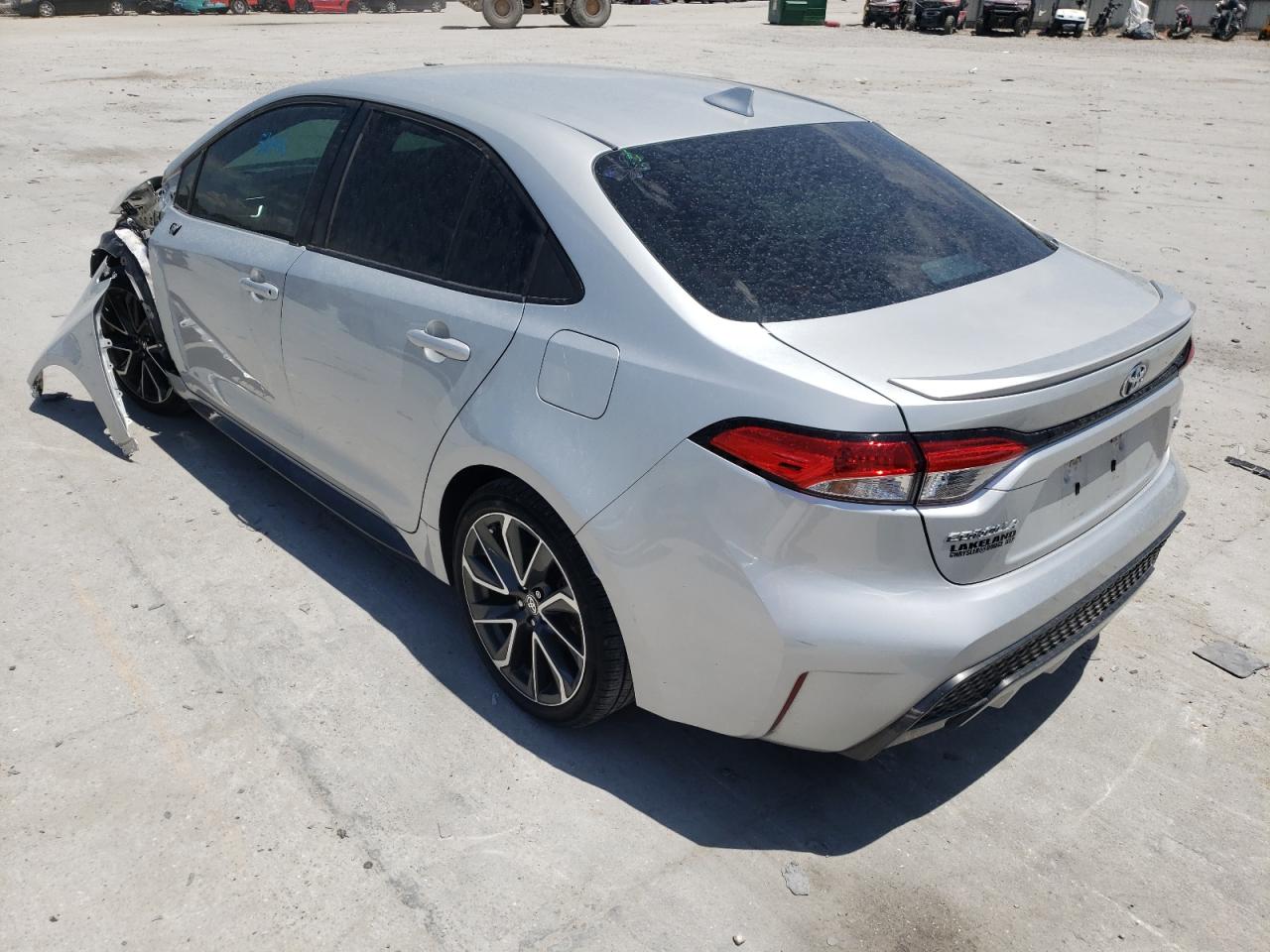 Photo 3 from auction – 2020 TOYOTA COROLLA SE with VIN 5YFS4RCE7LP009488