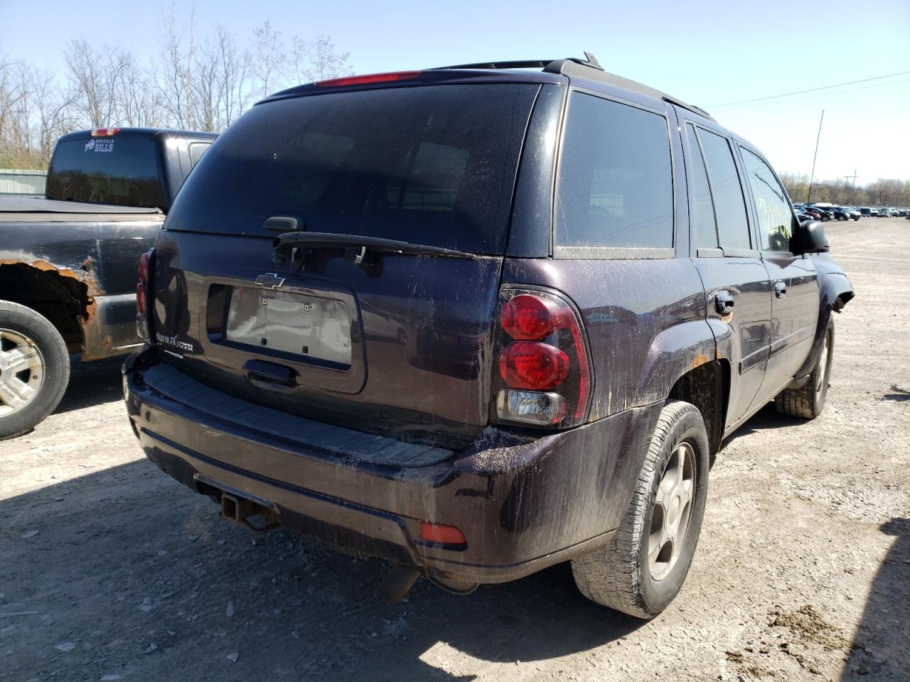 Photo 4 from auction – 2008 CHEVROLET TRAILBLAZE with VIN 1GNDT13S382145794
