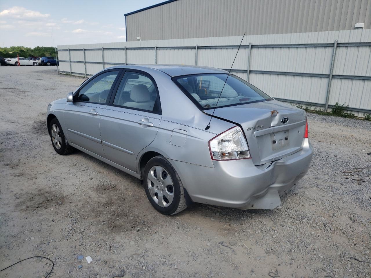 Photo 3 from auction – 2008 KIA SPECTRA EX with VIN KNAFE121885562599