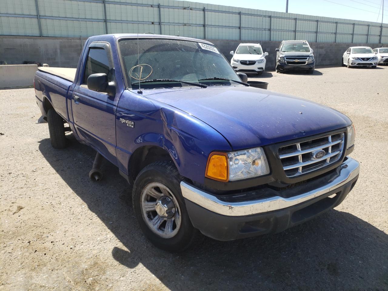 FORD RANGER 2003 with VIN 1FTYR10D23PB44663 - Photo from auction