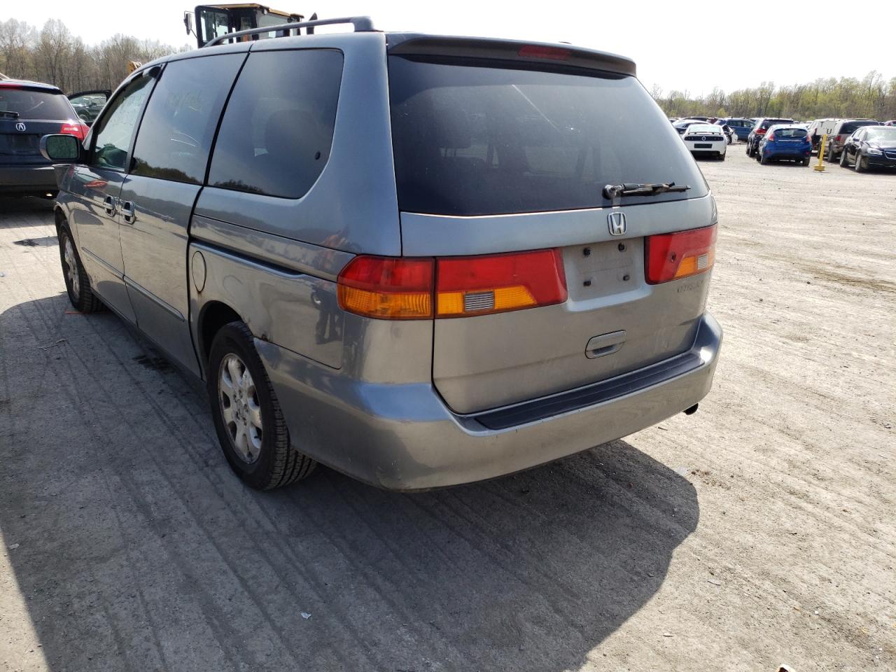 Photo 3 from auction – 2002 HONDA ODYSSEY EX with VIN 2HKRL18642H537733