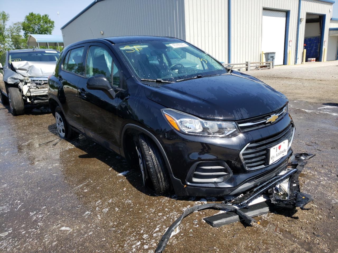 CHEVROLET TRAX LS 2017 with VIN 3GNCJKSB8HL210730 - Photo from auction