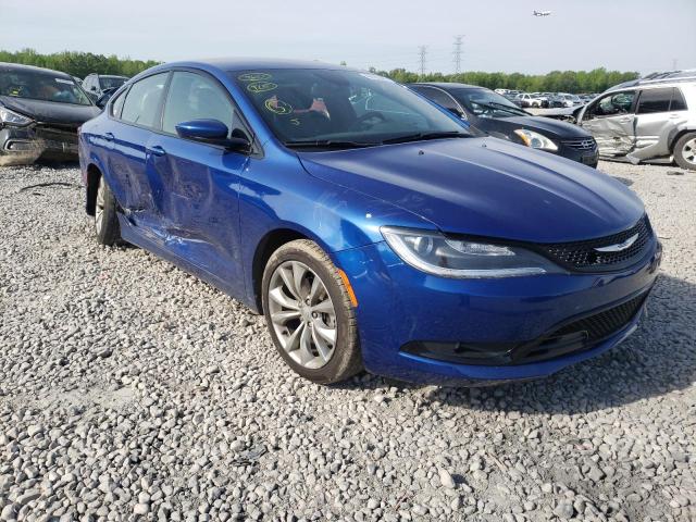 CHRYSLER 200 S 2015 with VIN 1C3CCCBB6FN726370 - Photo from auction