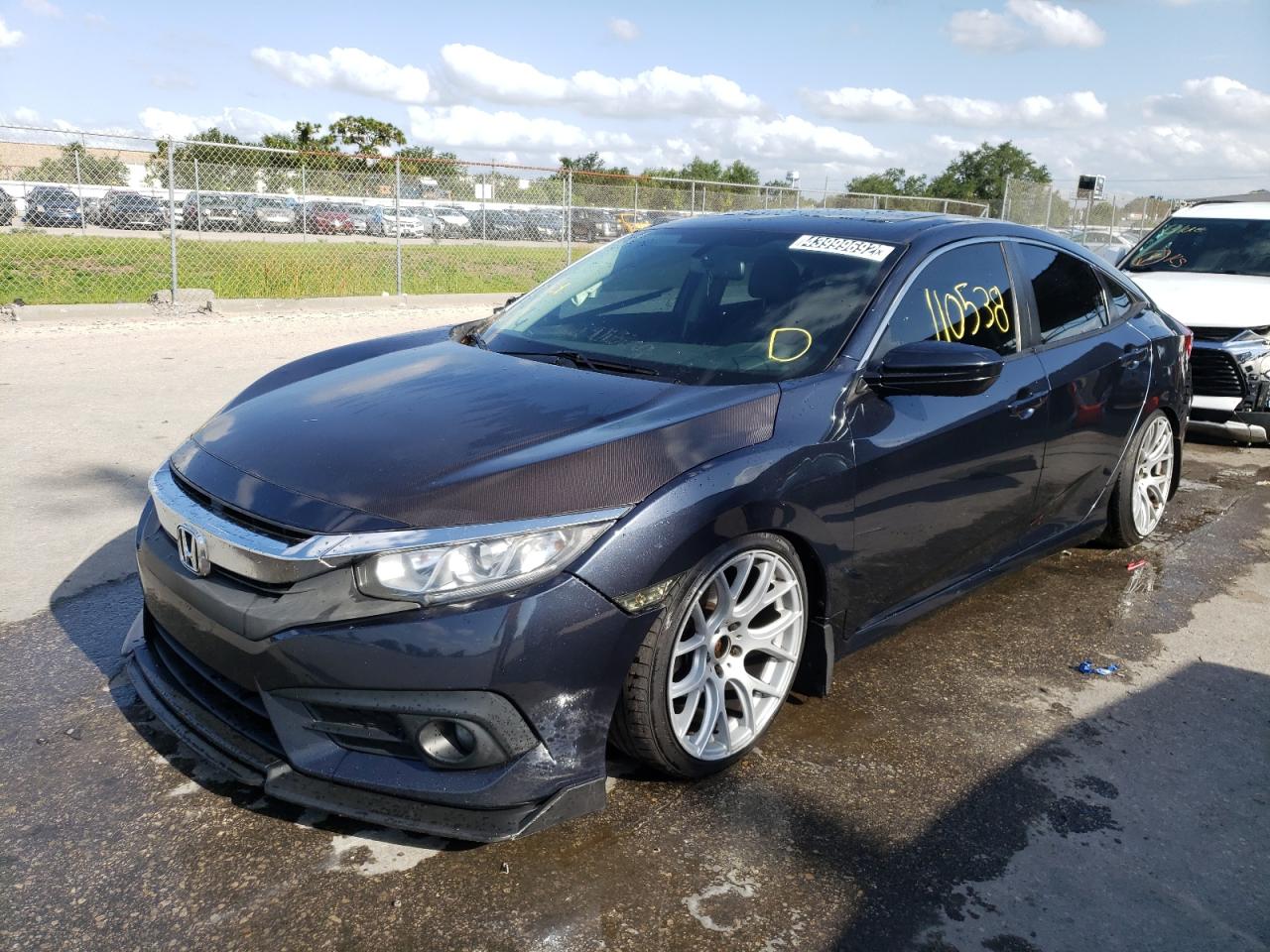 Photo 2 from auction – 2016 HONDA CIVIC EXL with VIN 19XFC1F75GE039583