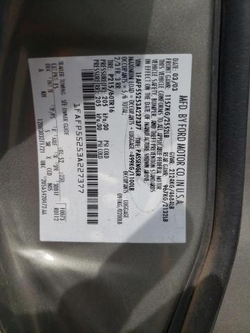 Photo 10 from auction – 2003 FORD TAURUS SES with VIN 1FAFP55253A227377