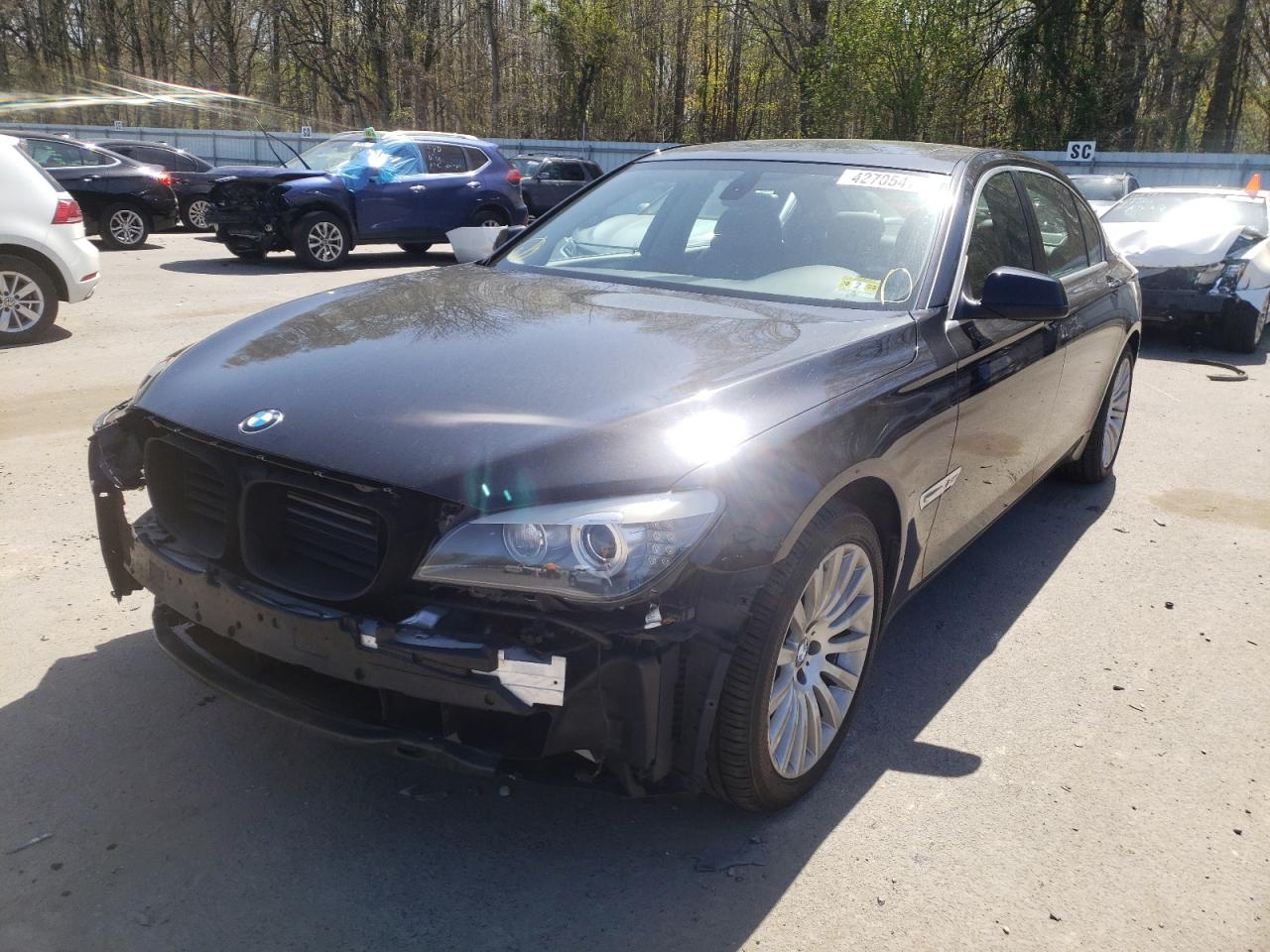 Photo 2 from auction – 2012 BMW 7 SERIES with VIN WBAKC8C5XCC437249
