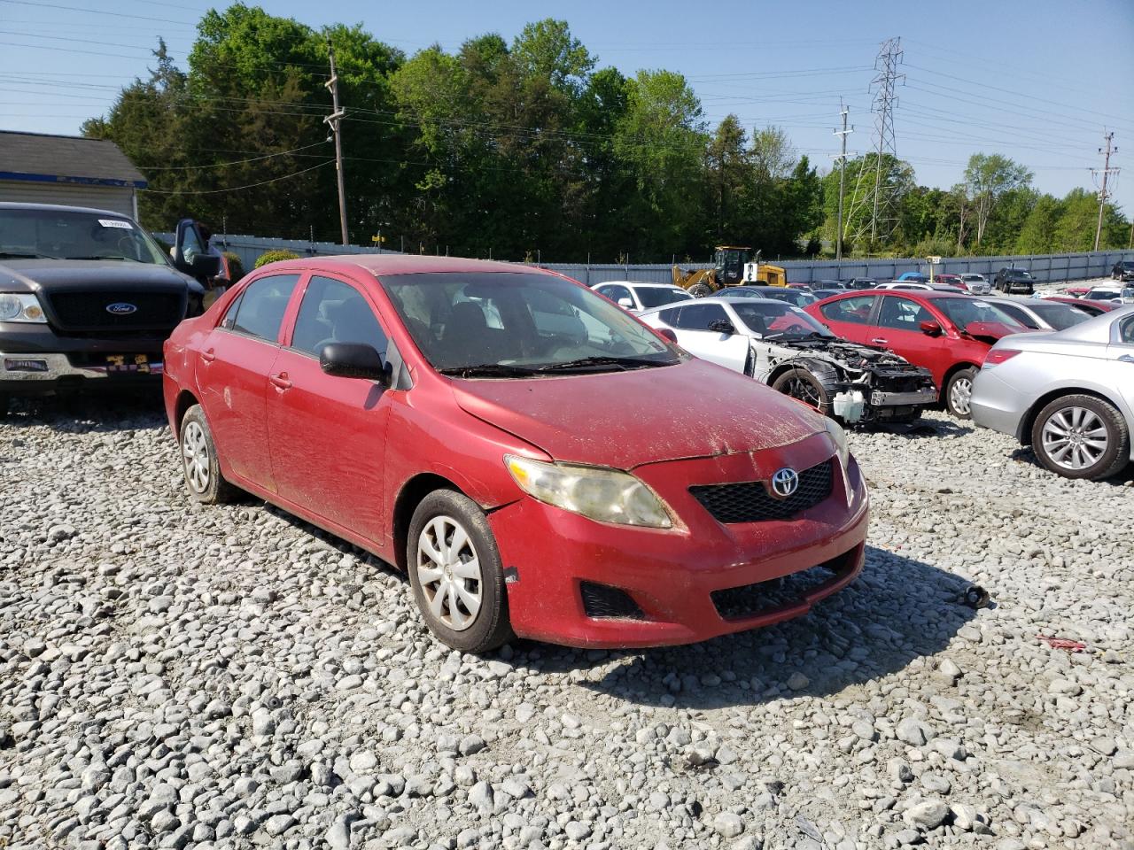 TOYOTA COROLLA BA 2010 with VIN 2T1BU4EE7AC386979 - Photo from auction