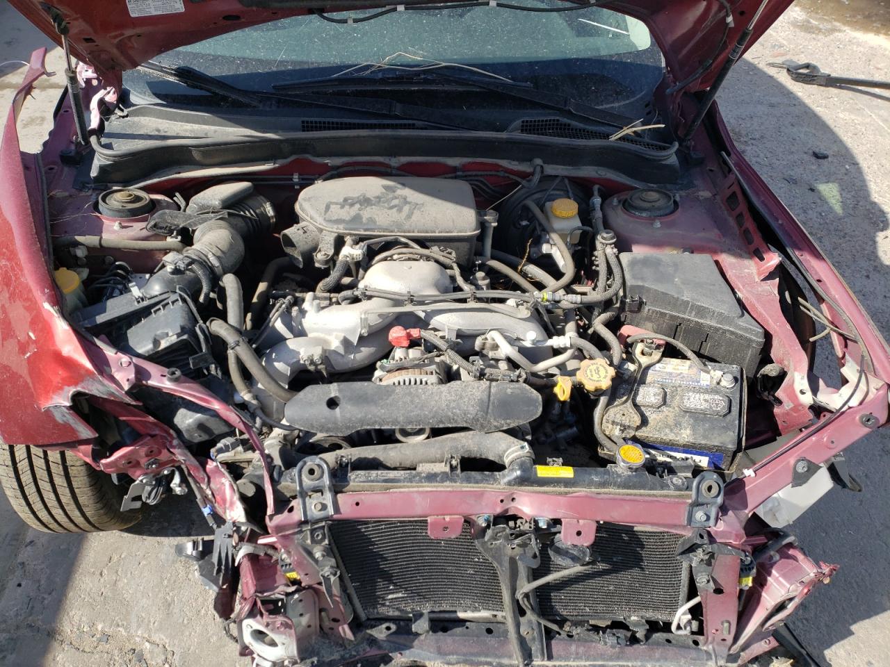 Photo 7 from auction – 2010 SUBARU IMPREZA 2. with VIN JF1GH6A65AH814831