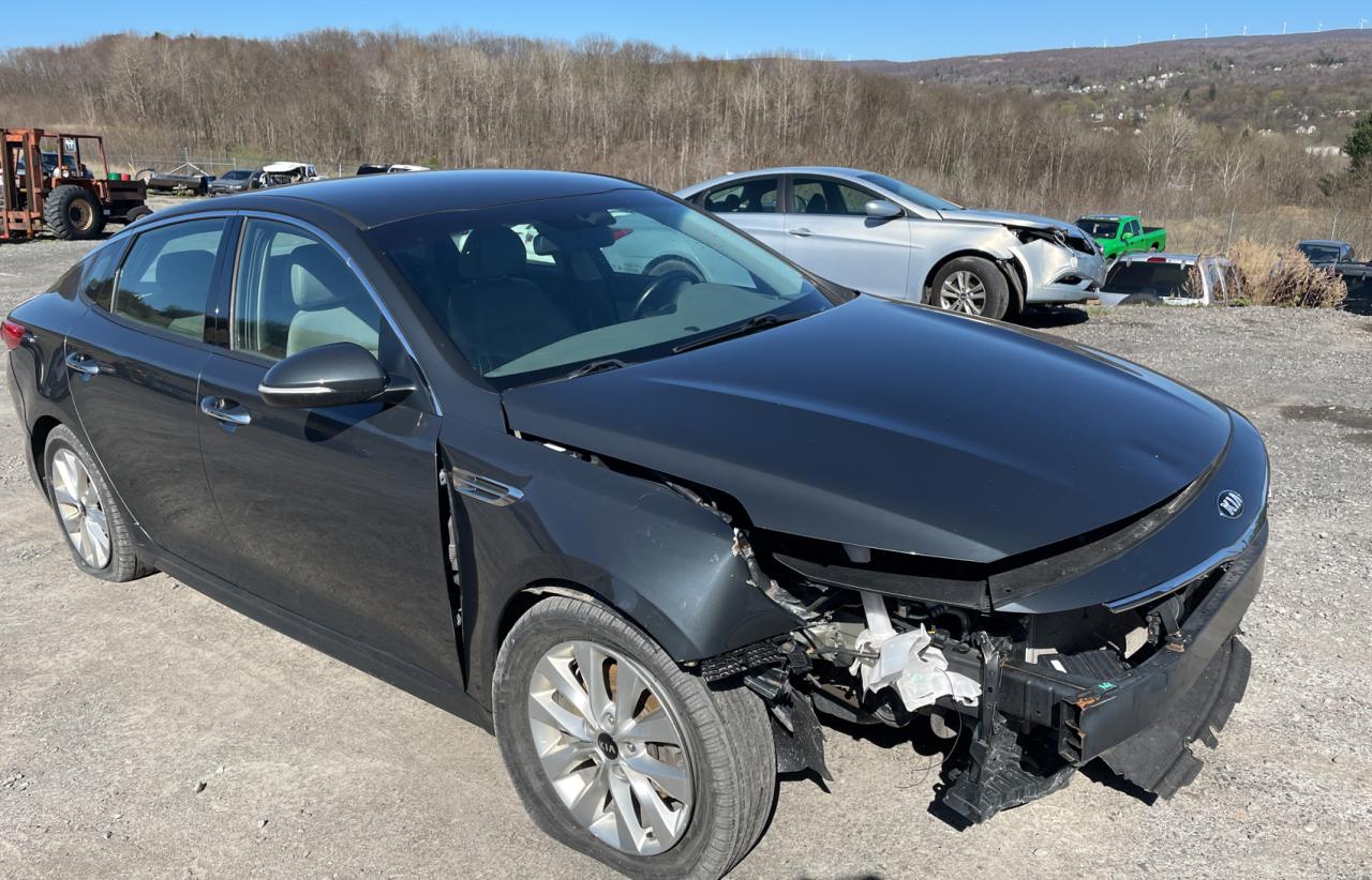 KIA OPTIMA EX 2016 with VIN 5XXGU4L35GG022438 - Photo from auction
