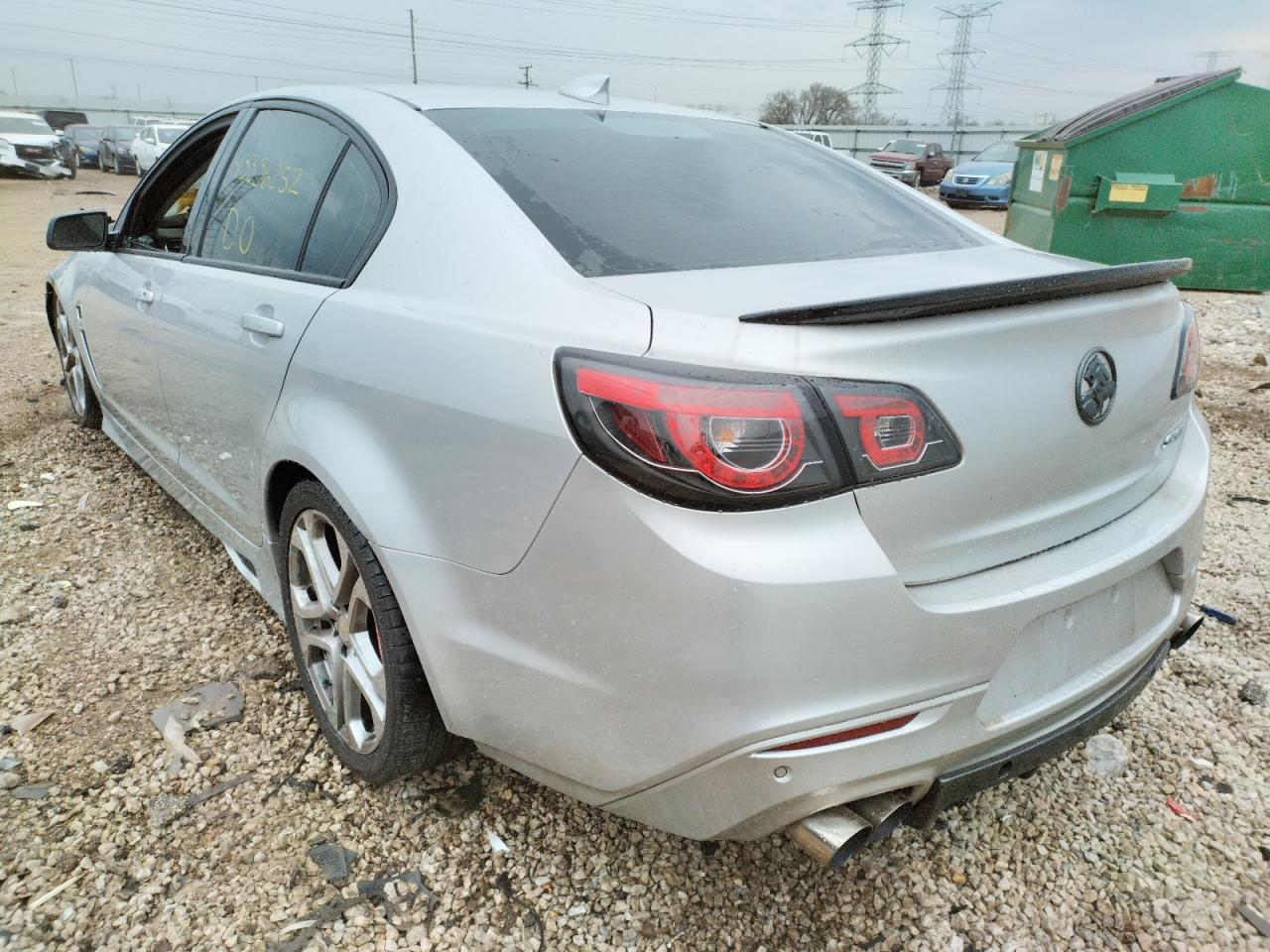 Photo 3 from auction – 2017 CHEVROLET SS with VIN 6G3F25RW4HL300937