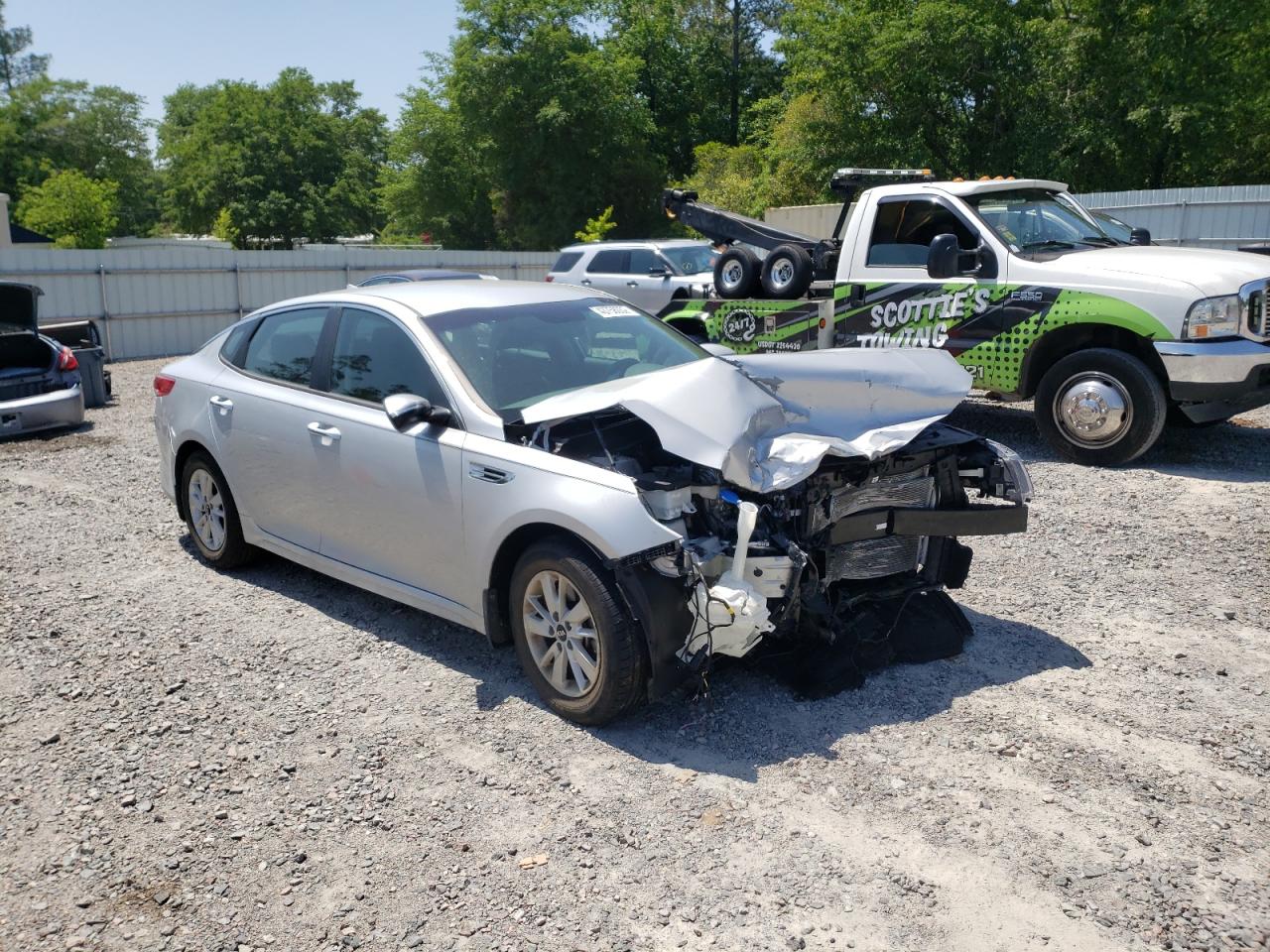 KIA OPTIMA LX 2016 with VIN KNAGT4L3XG5110664 - Photo from auction