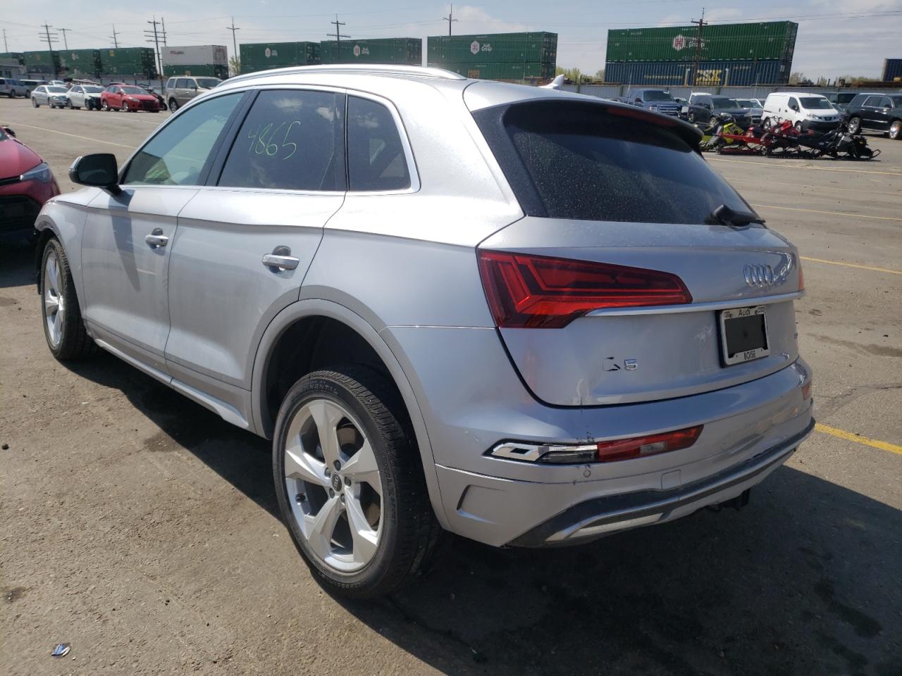 Photo 3 from auction – 2021 AUDI Q5 PREMIUM with VIN WA1BAAFY3M2053661