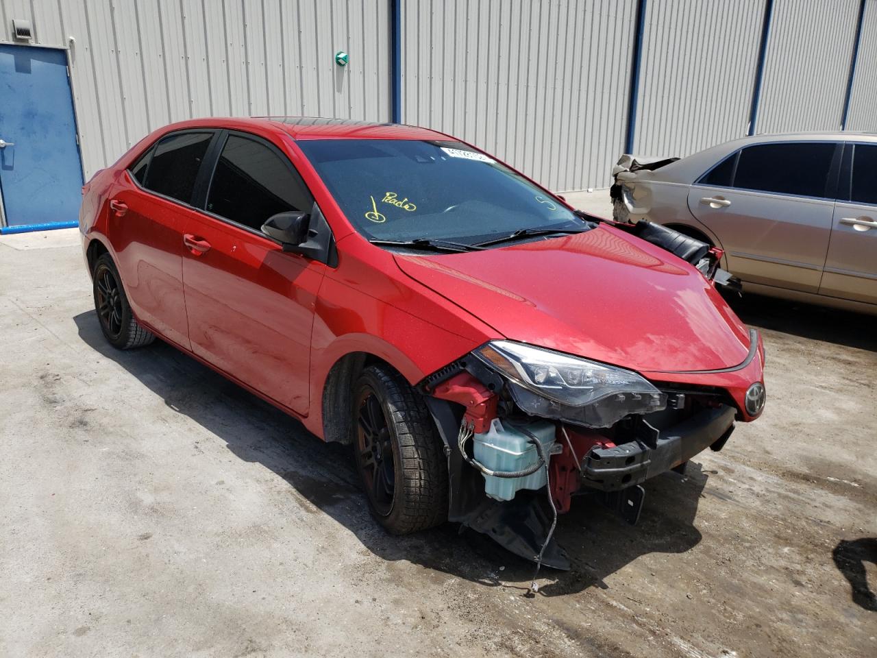 TOYOTA COROLLA L 2017 with VIN 2T1BURHE5HC809982 - Photo from auction