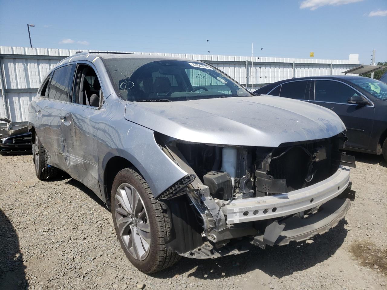 ACURA MDX TECHNO 2017 with VIN 5J8YD4H51HL007856 - Photo from auction