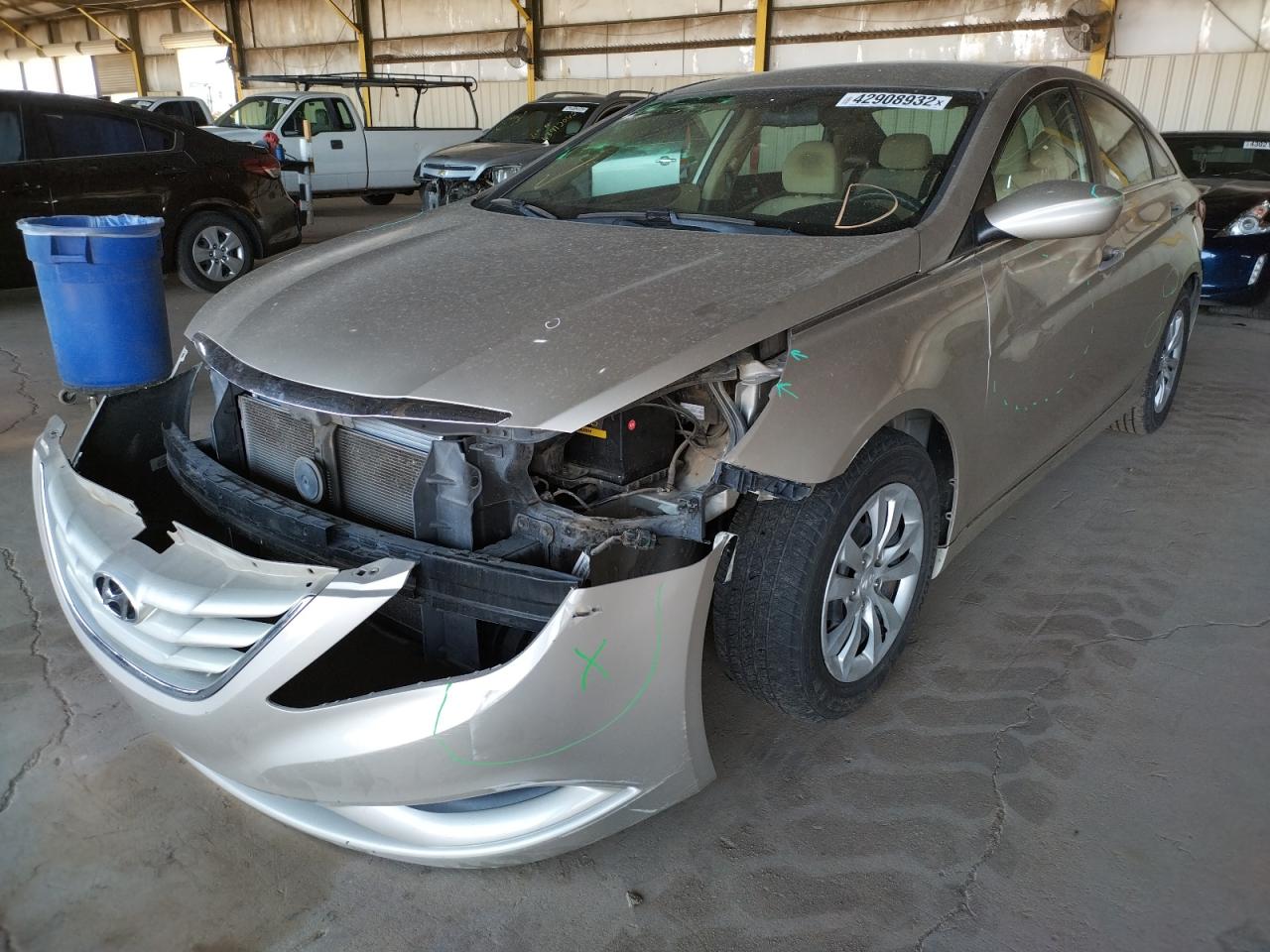 Photo 1 from auction – 2011 HYUNDAI SONATA GLS with VIN 5NPEB4AC4BH025585