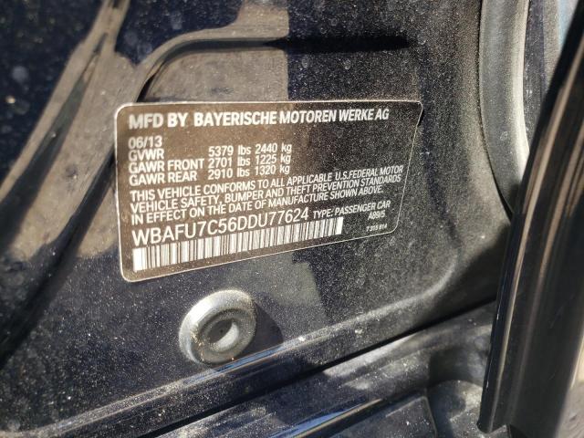 Photo 10 from auction – 2013 BMW 535 XI with VIN WBAFU7C56DDU77624