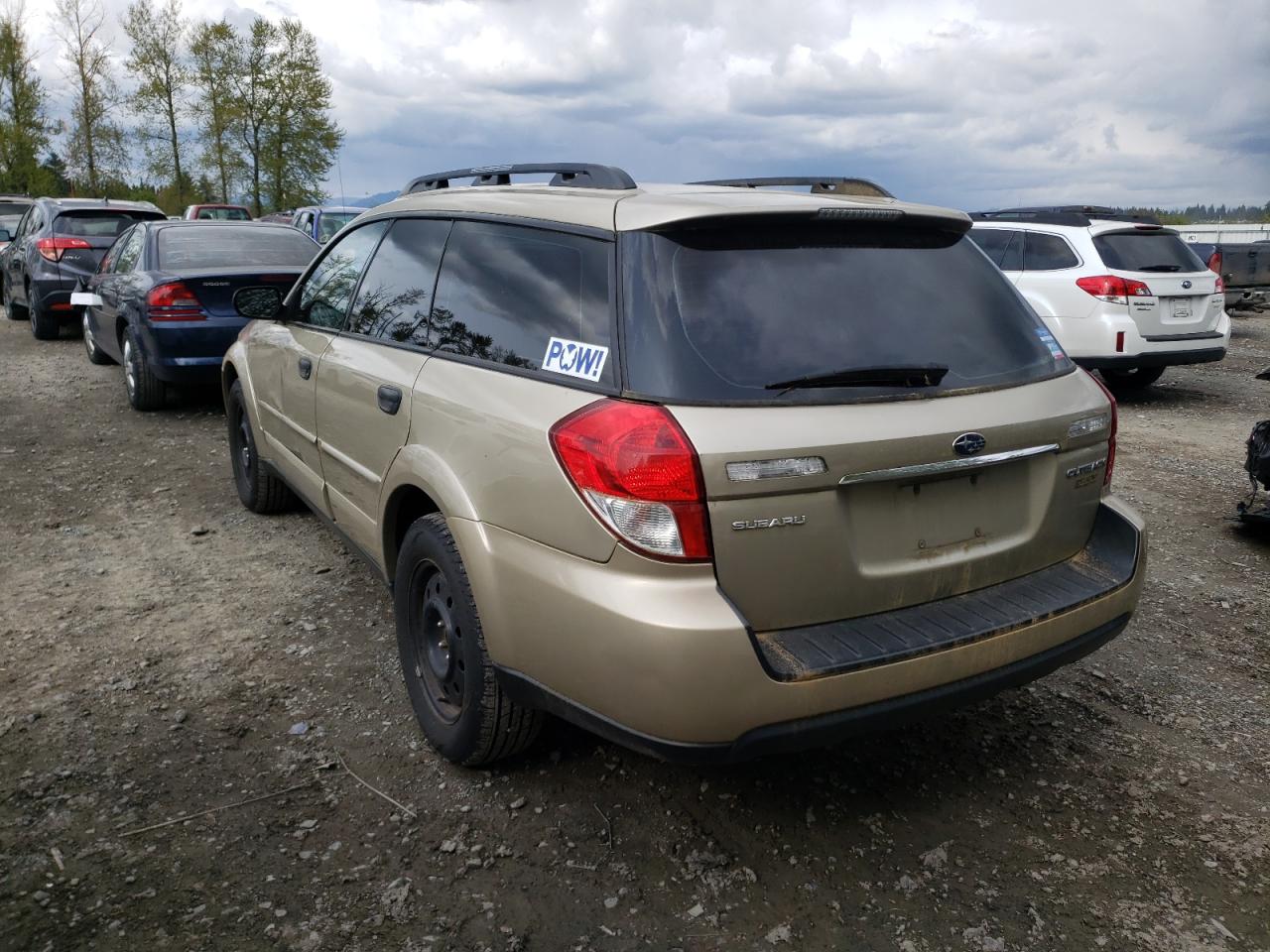 Photo 3 from auction – 2008 SUBARU OUTBACK with VIN 4S4BP60C886319698