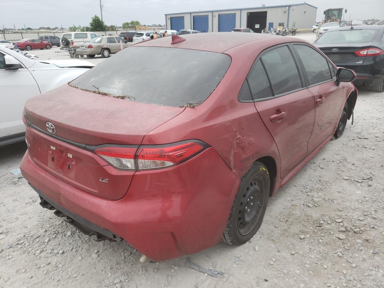 Photo 4 from auction – 2020 TOYOTA COROLLA LE with VIN 5YFEPRAE7LP140640