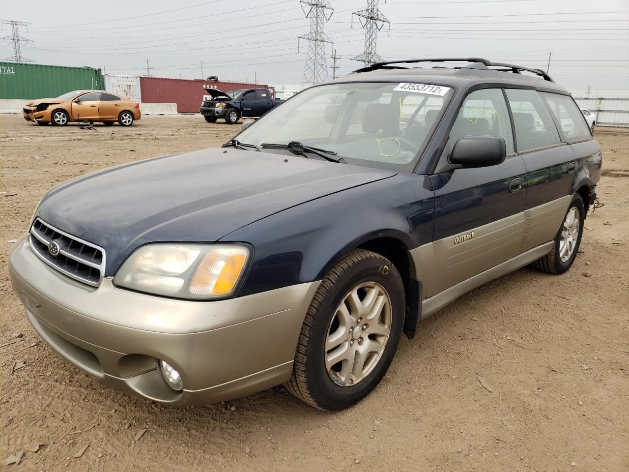 Photo 2 from auction – 2002 SUBARU LEGACY OUT with VIN 4S3BH665527647897