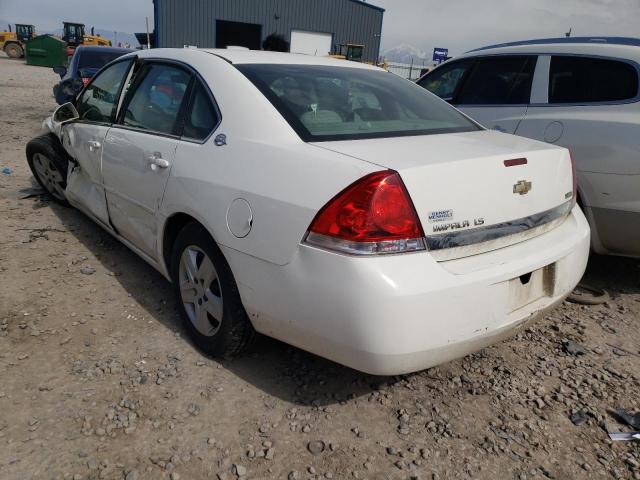 Photo 3 from auction – 2007 CHEVROLET IMPALA LS with VIN 2G1WB55K479294331