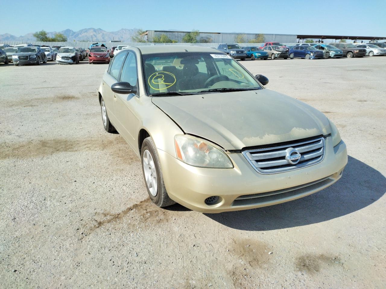 NISSAN ALTIMA BAS 2003 with VIN 1N4AL11D43C177940 - Photo from auction
