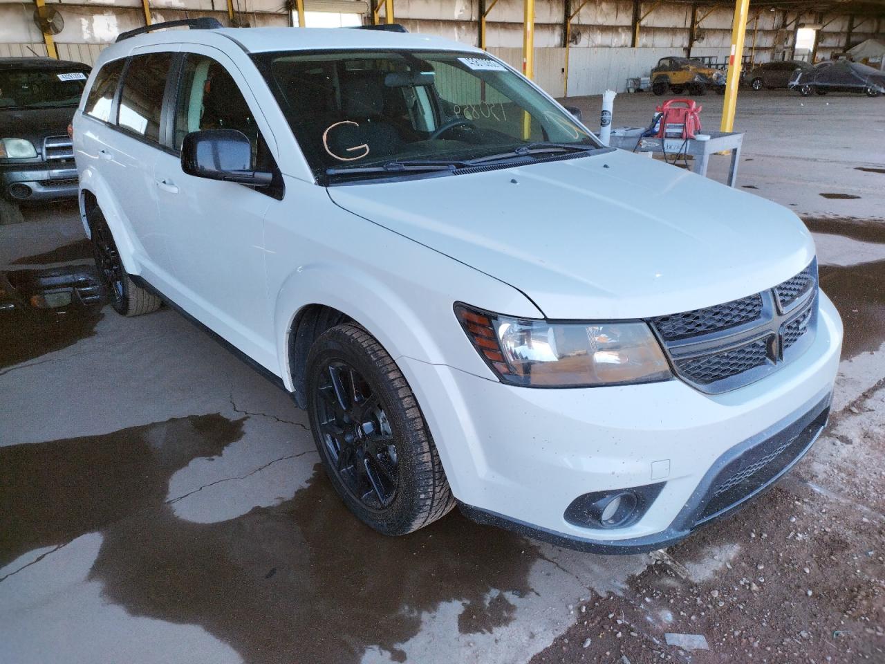 DODGE JOURNEY SX 2018 with VIN 3C4PDCBG7JT158466 - Photo from auction
