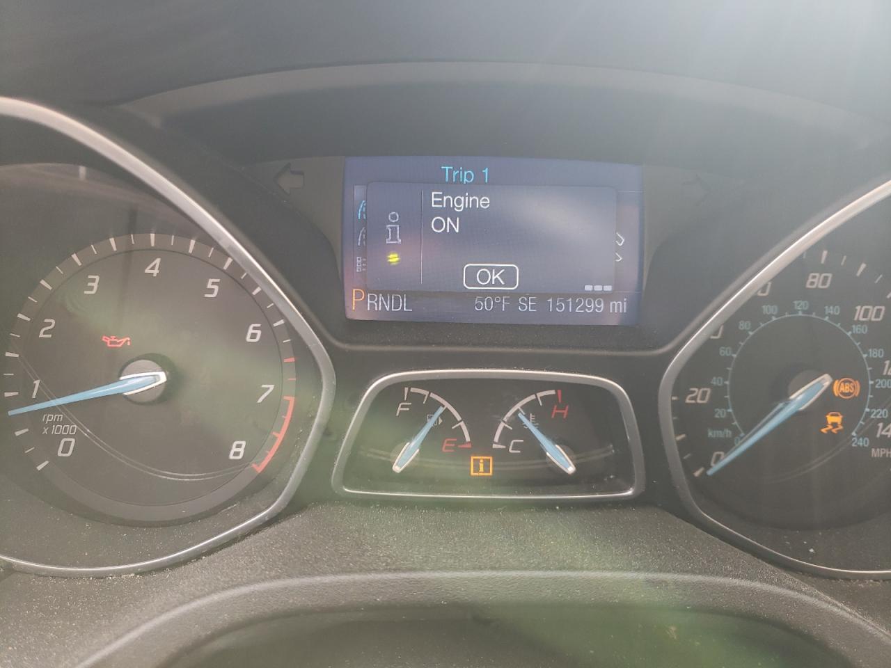 Photo 8 from auction – 2013 FORD FOCUS SE with VIN 1FADP3K24DL311308