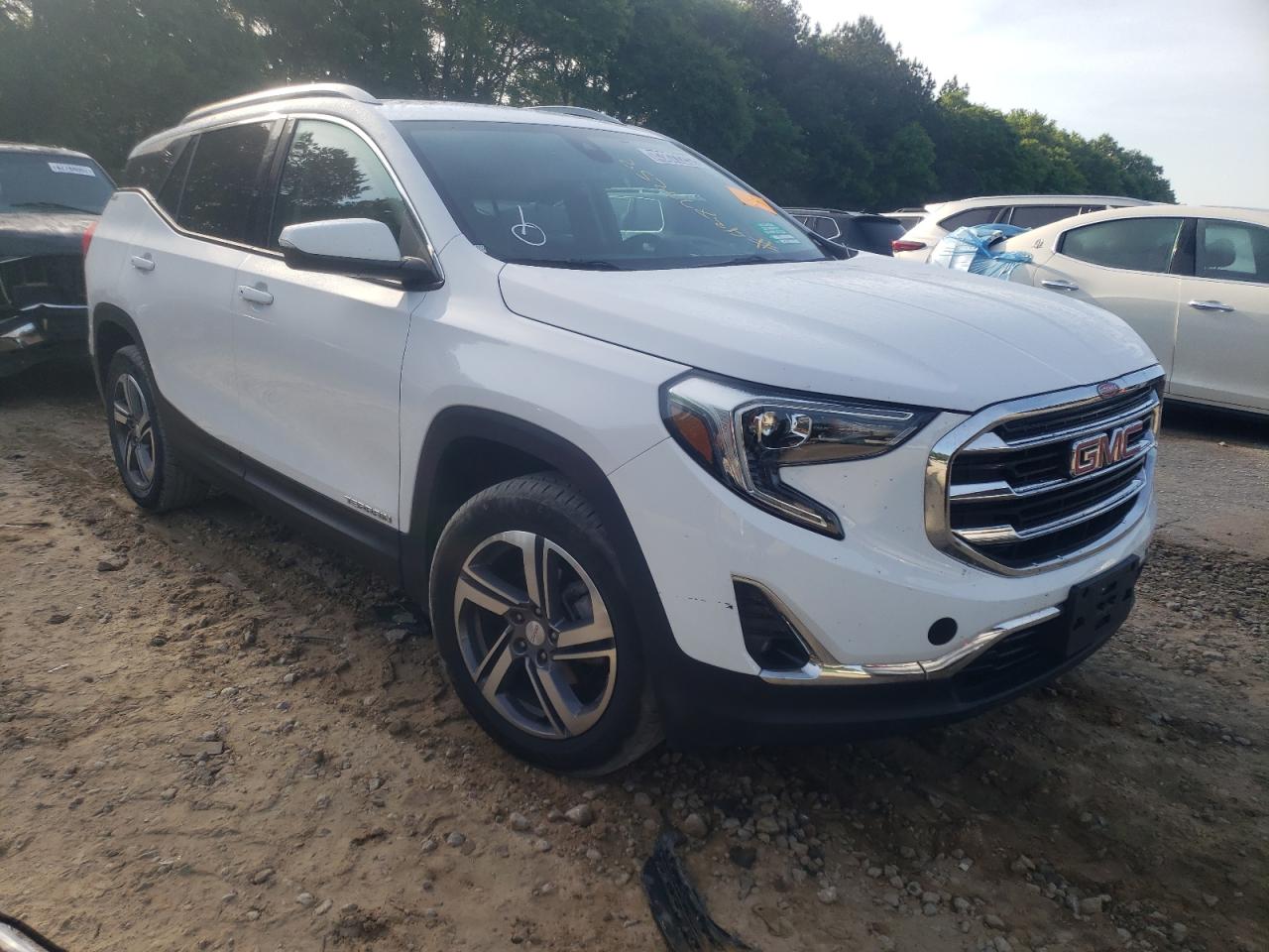 GMC TERRAIN SL 2020 with VIN 3GKALVEVXLL163022 - Photo from auction
