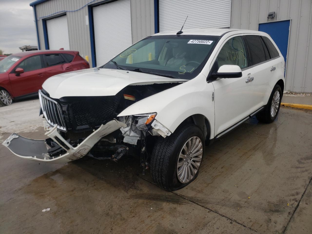 Photo 2 from auction – 2012 LINCOLN MKX with VIN 2LMDJ6JK6CBL08164