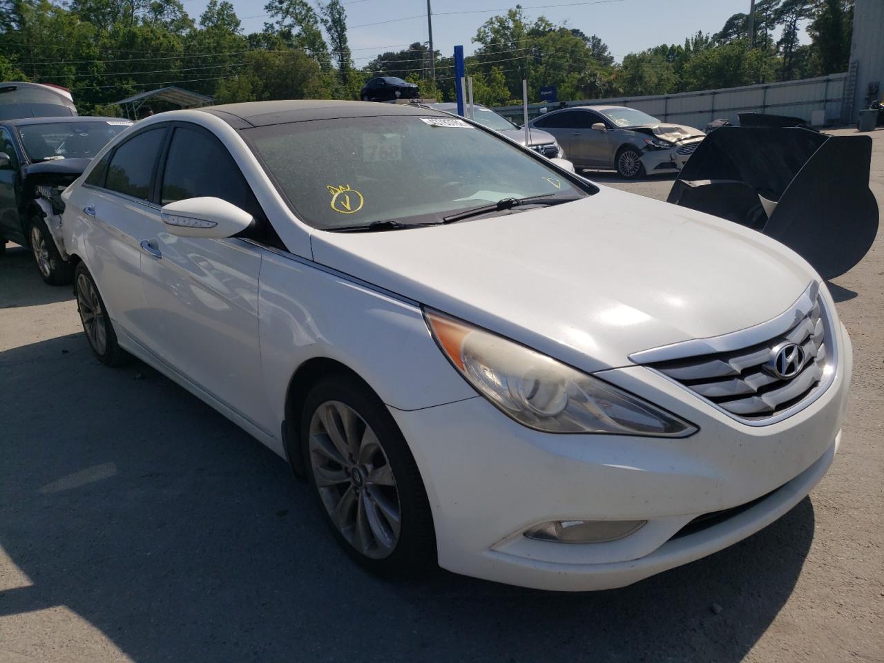 HYUNDAI SONATA SE 2012 with VIN 5NPEC4AB4CH354910 - Photo from auction