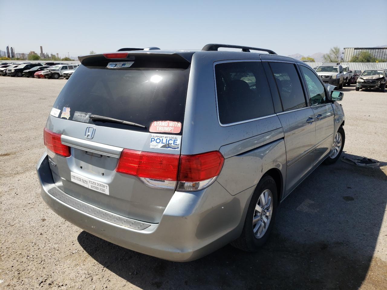 Photo 4 from auction – 2009 HONDA ODYSSEY EX with VIN 5FNRL387X9B017582