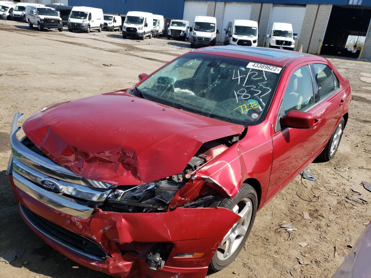 Photo 2 from auction – 2011 FORD FUSION SEL with VIN 3FAHP0JA2BR341835
