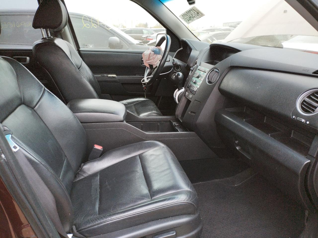 Photo 5 from auction – 2009 HONDA PILOT EXL with VIN 5FNYF48509B017470