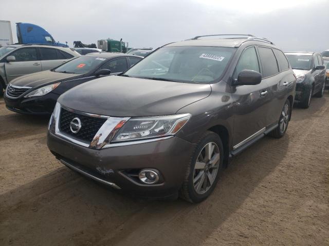 Photo 2 from auction – 2015 NISSAN PATHFINDER with VIN 5N1AR2MM1FC604484