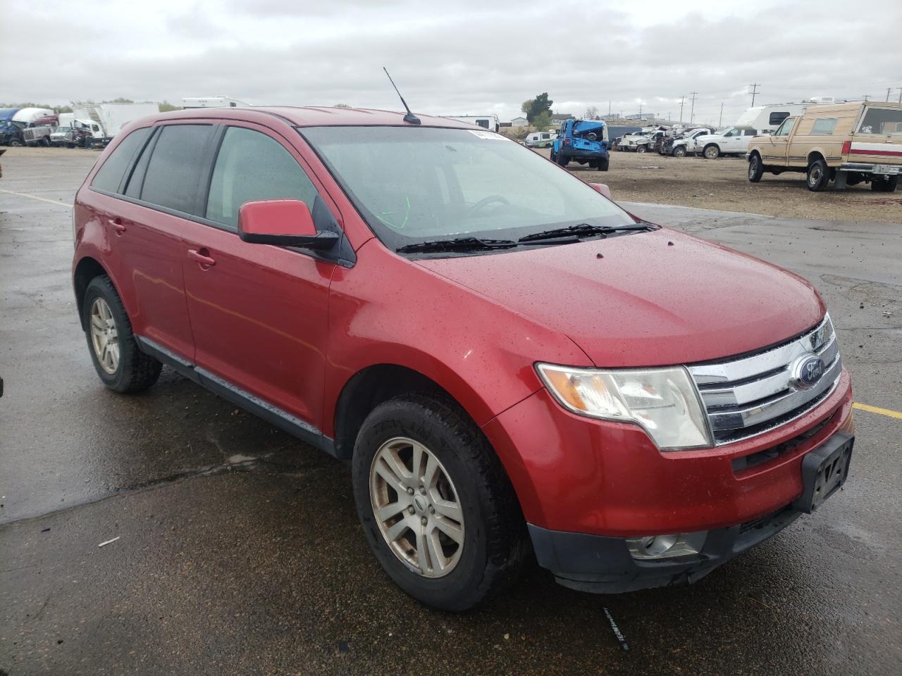 FORD EDGE SEL 2008 with VIN 2FMDK48C18BA64975 - Photo from auction