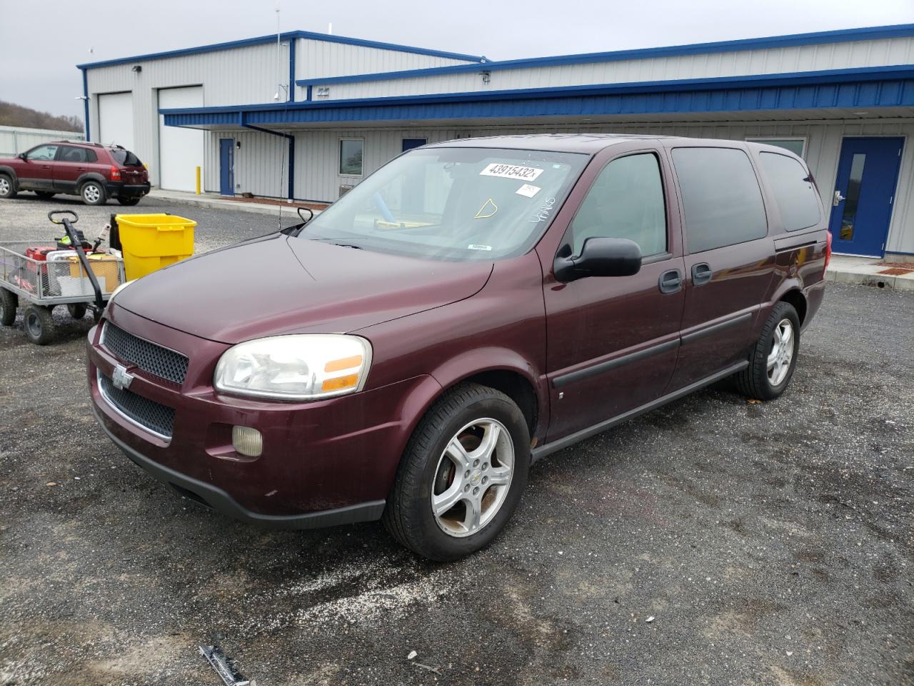 Photo 2 from auction – 2008 CHEVROLET UPLANDER L with VIN 1GNDV23118D191166