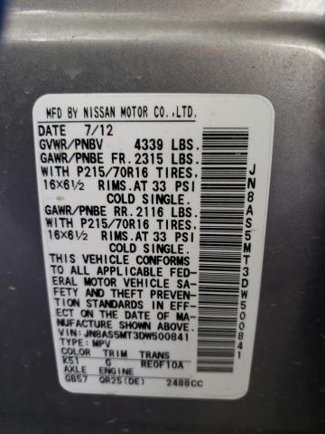 Photo 10 from auction – 2013 NISSAN ROGUE S with VIN JN8AS5MT3DW500841